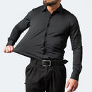 Camisa Flexível Ultra Comfort® Tecido Seda Gelo - Não amarrota Vestuário Masculino Direct Ofertas 